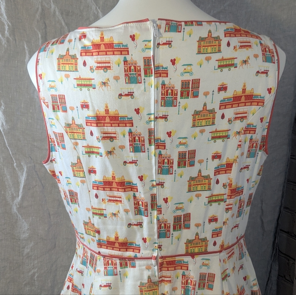 Disney Main Street USA Midi Dress - Picture 6 of 8